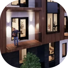 Floor-to-ceiling windows